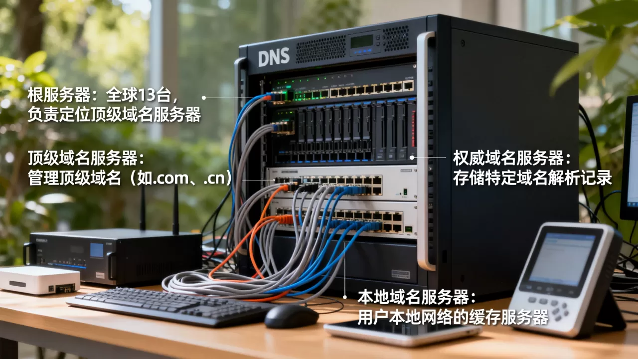 你知道DNS涉及的域名服务器有哪些吗?,它们各自有什么作用? 你知道DNS涉及的域名服务器有哪些吗?,它们各自有什么作用?