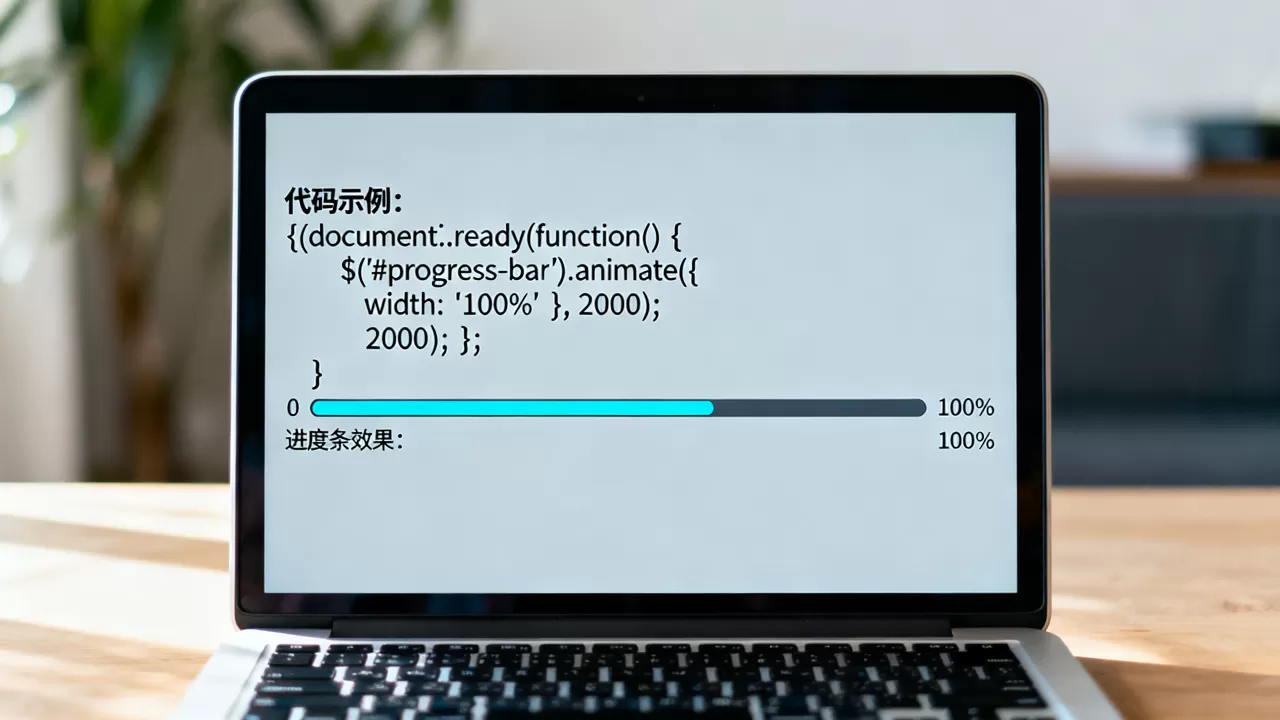如何用jQuery实现进度条?,代码怎么写 如何用jQuery实现进度条?,代码怎么写