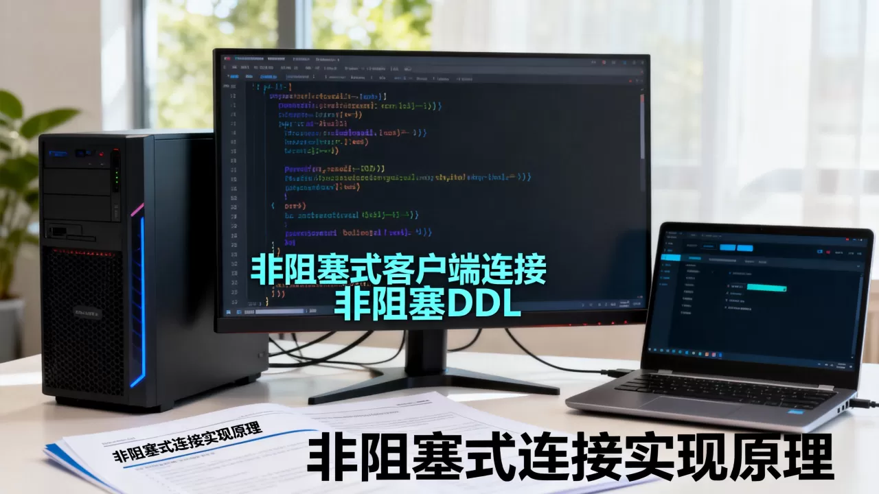 非阻塞式客户端连接服务器如何实现，非阻塞DDL是什么？