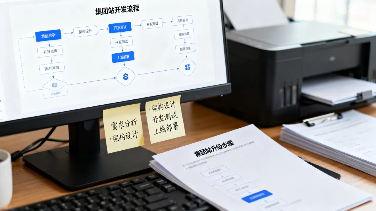 集团站怎么开发与升级，开发升级的步骤有哪些？