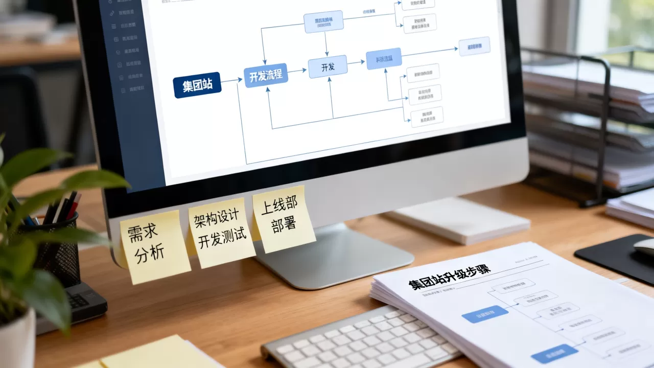 集团站怎么开发与升级，开发升级的步骤有哪些？