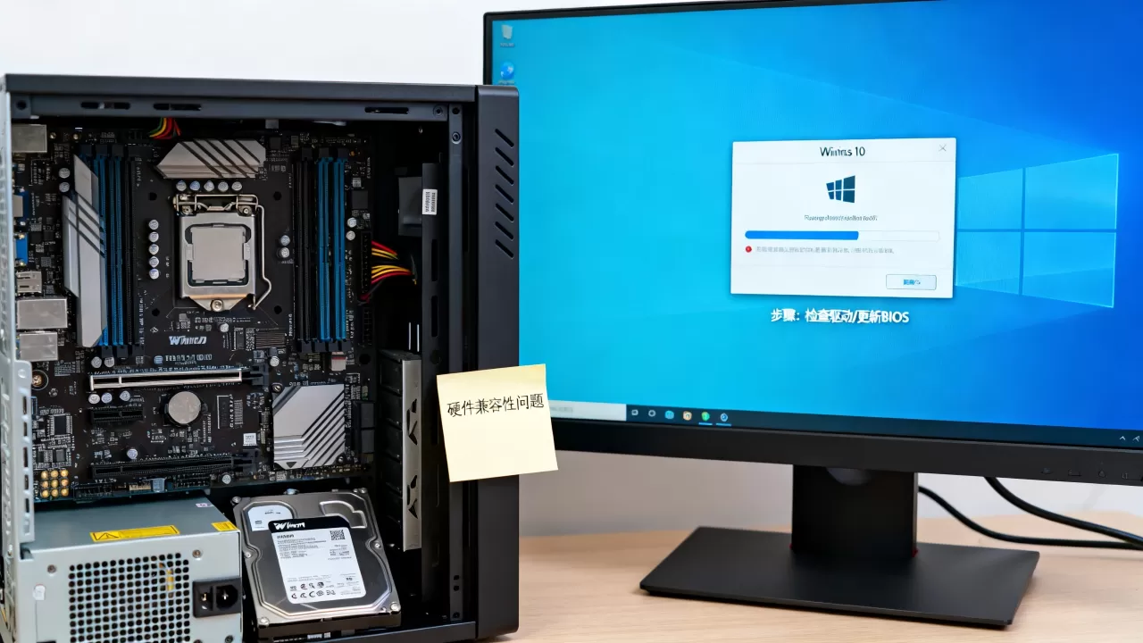 服务器安装win10出现问题怎么办，原因是什么