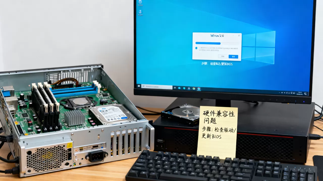 服务器安装win10出现问题怎么办，原因是什么