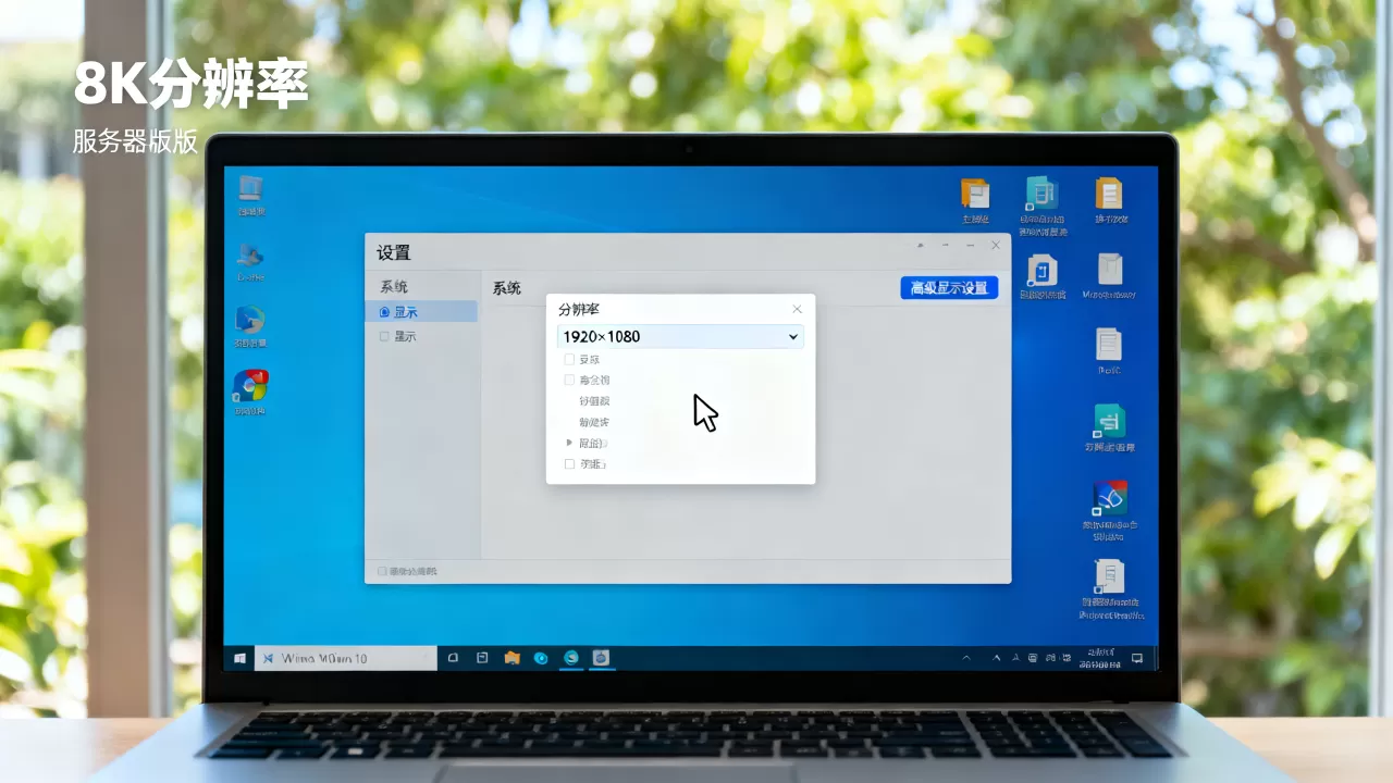 win10服务器版分辨率能调到多少？，分辨率怎么调？