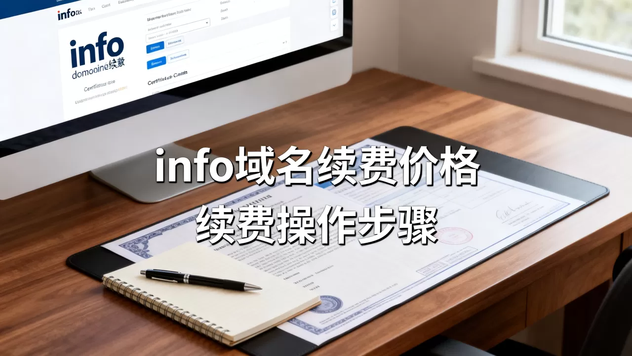 info域名续费价格贵不贵,续费怎么操作? info域名续费价格贵不贵,续费怎么操作?