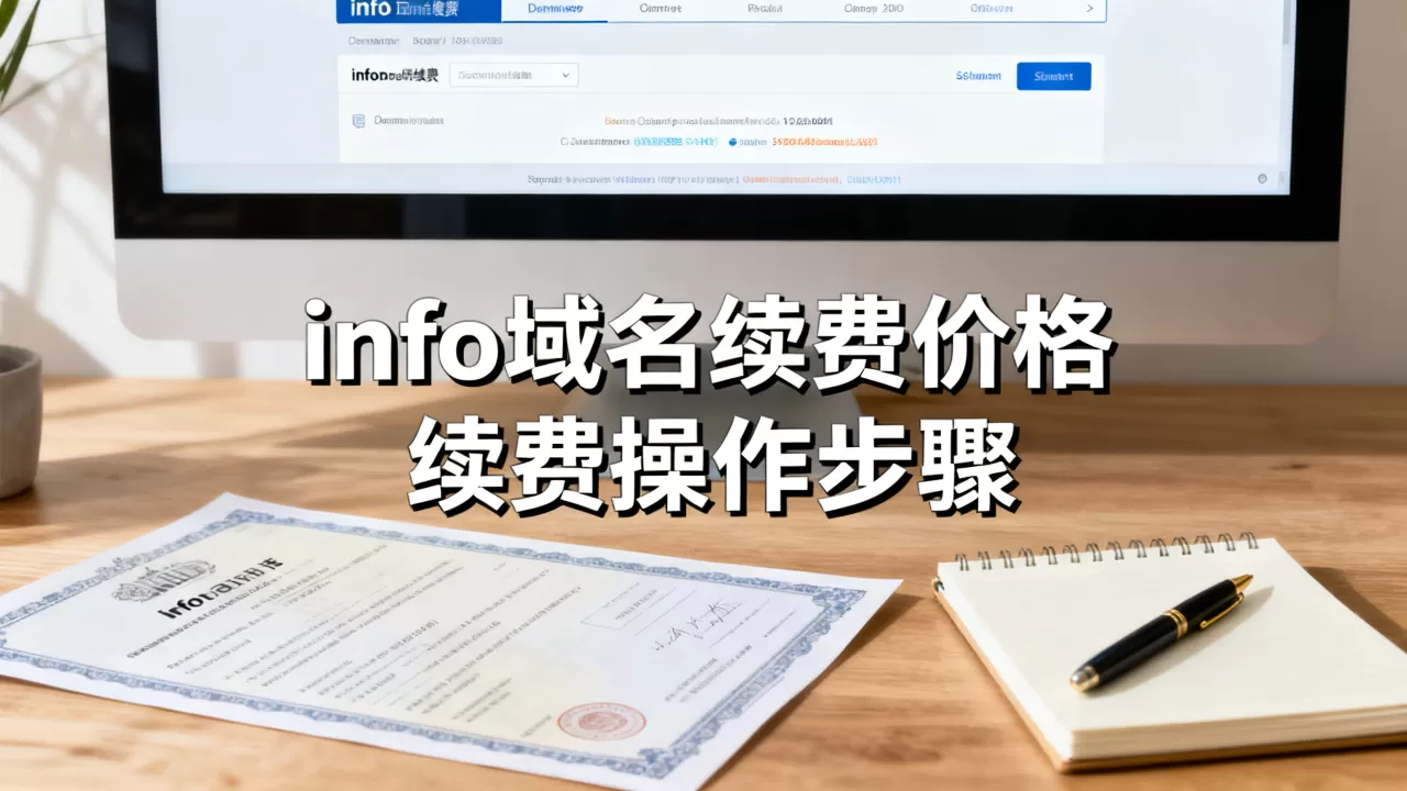 info域名续费价格贵不贵,续费怎么操作? info域名续费价格贵不贵,续费怎么操作?