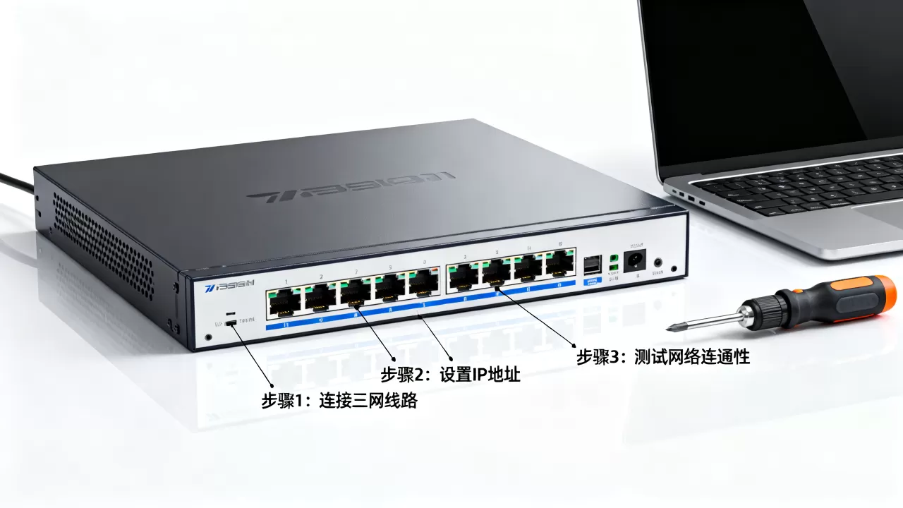 服务器怎么配置三网IP，配置步骤有哪些？