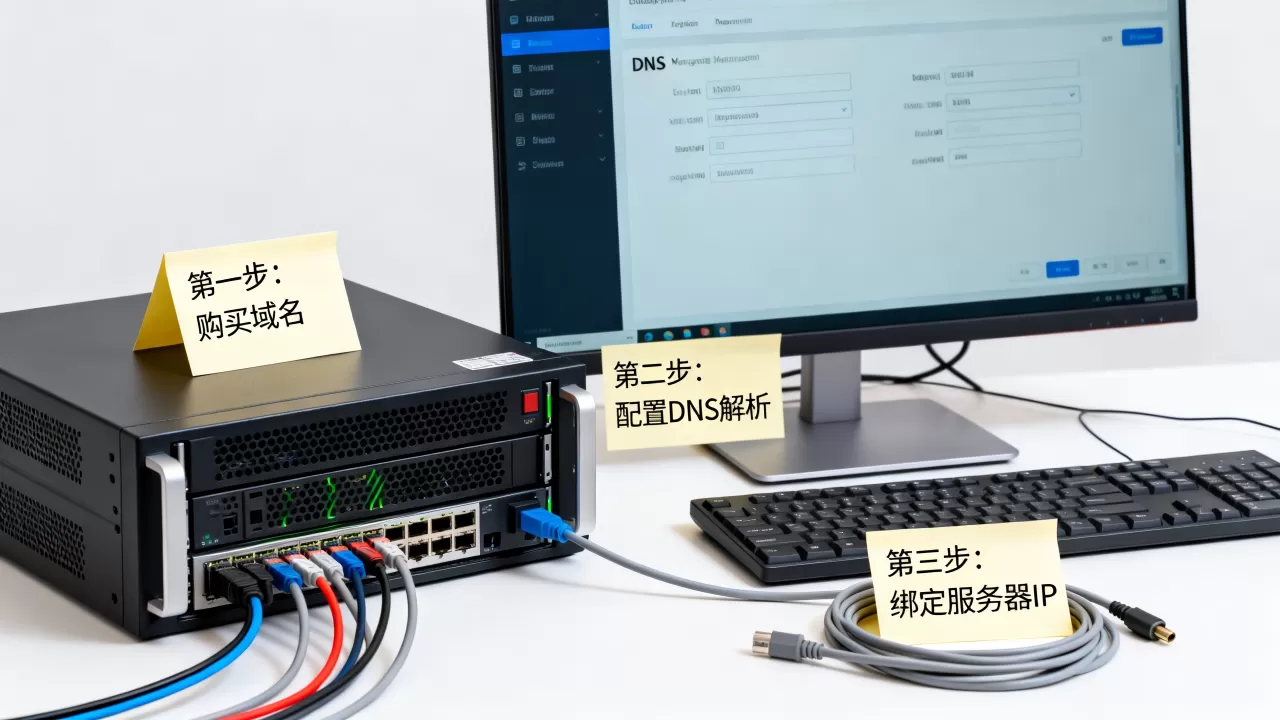 服务器上如何配置域名访问，具体步骤有哪些？