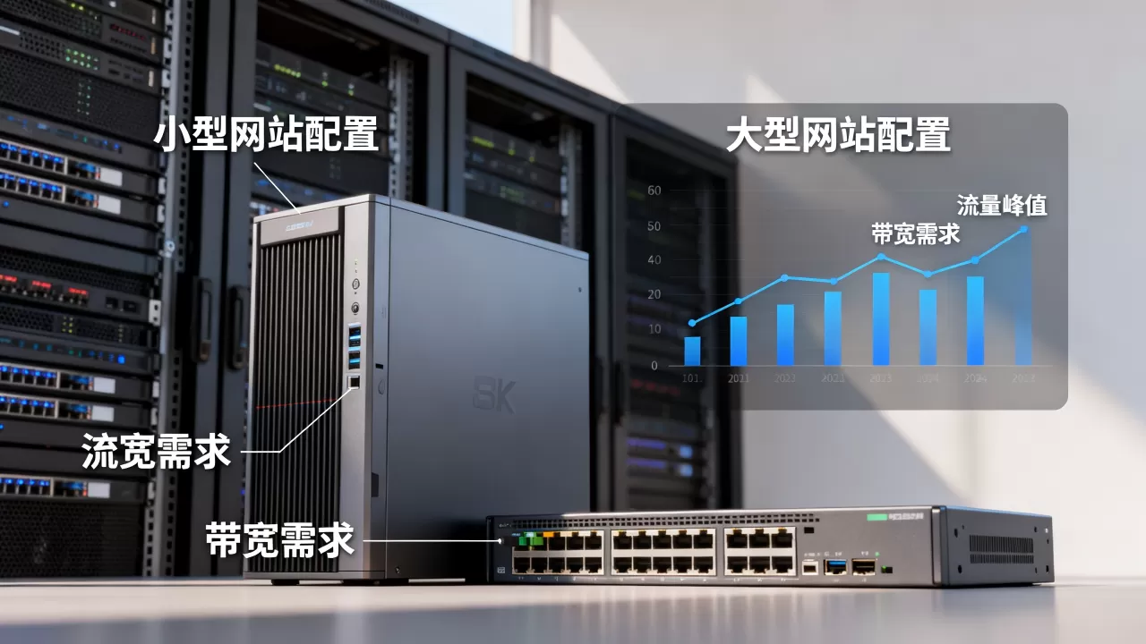 服务器真的重要吗，如何根据网站规模和流量选择服务器配置？