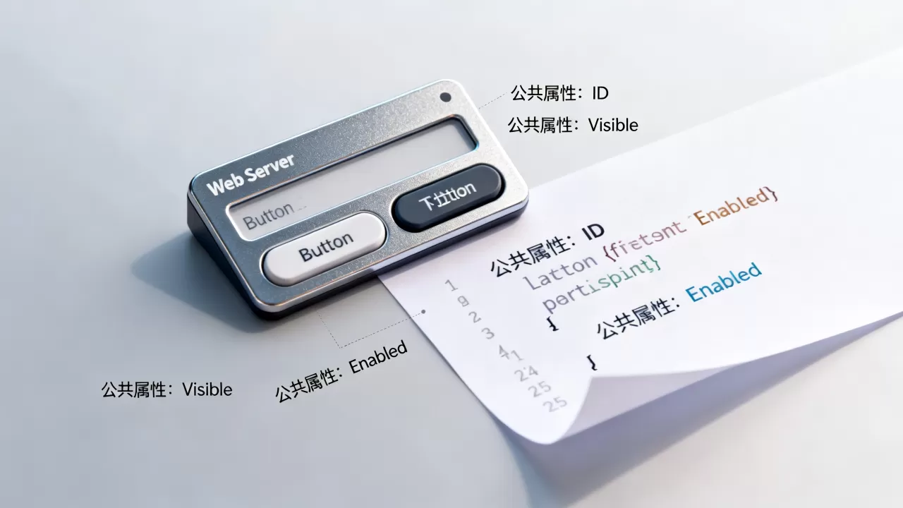 Web服务器控件公共属性你了解多少？，有哪些作用？