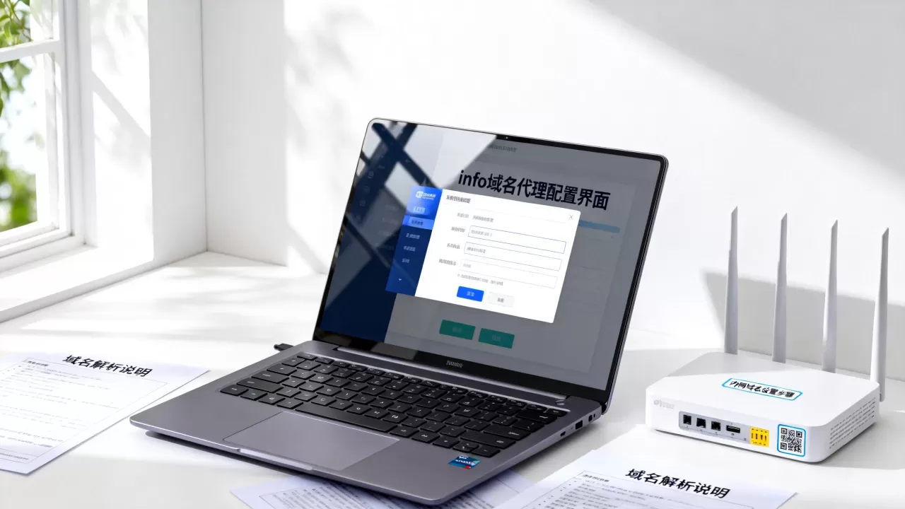 如何用info域名代理实例访问内网域名？，内网域名怎么设置？
