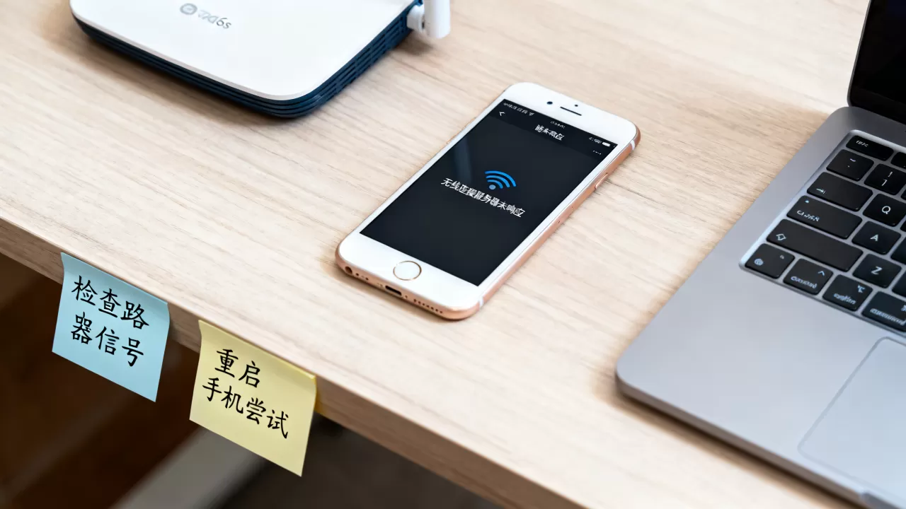 6s无线一直连接服务器未响应怎么解决？，是什么原因导致的？