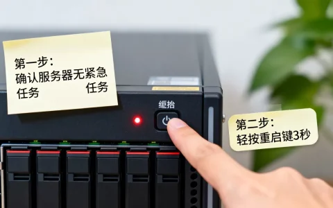 服务器重启键怎么按才正确？,有哪些注意事项