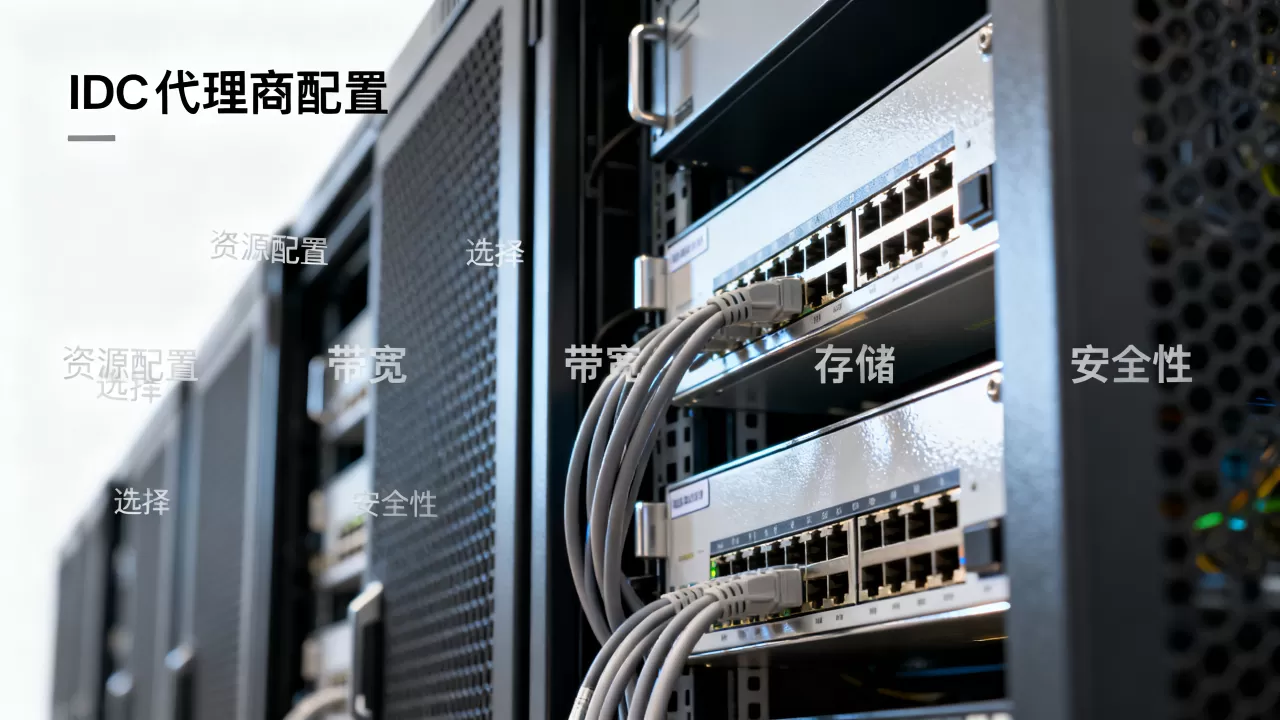 IDC代理商资源配置如何选择?,哪家好? IDC代理商资源配置如何选择?,哪家好?