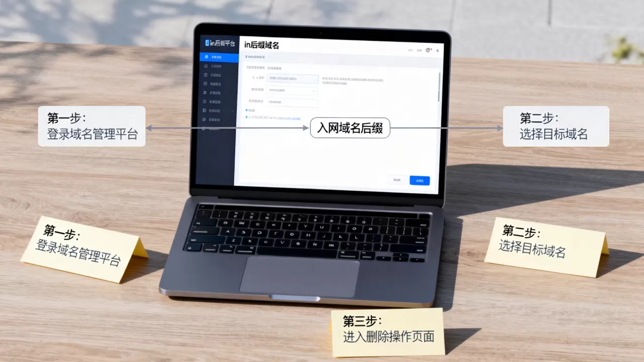 如何通过in后缀域名删除入网域名后缀,步骤有哪些? 如何通过in后缀域名删除入网域名后缀,步骤有哪些?