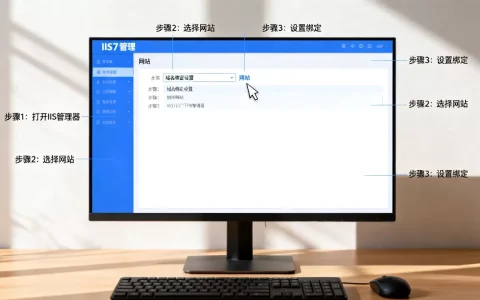 IIS7如何配置域名？，域名绑定怎么设置