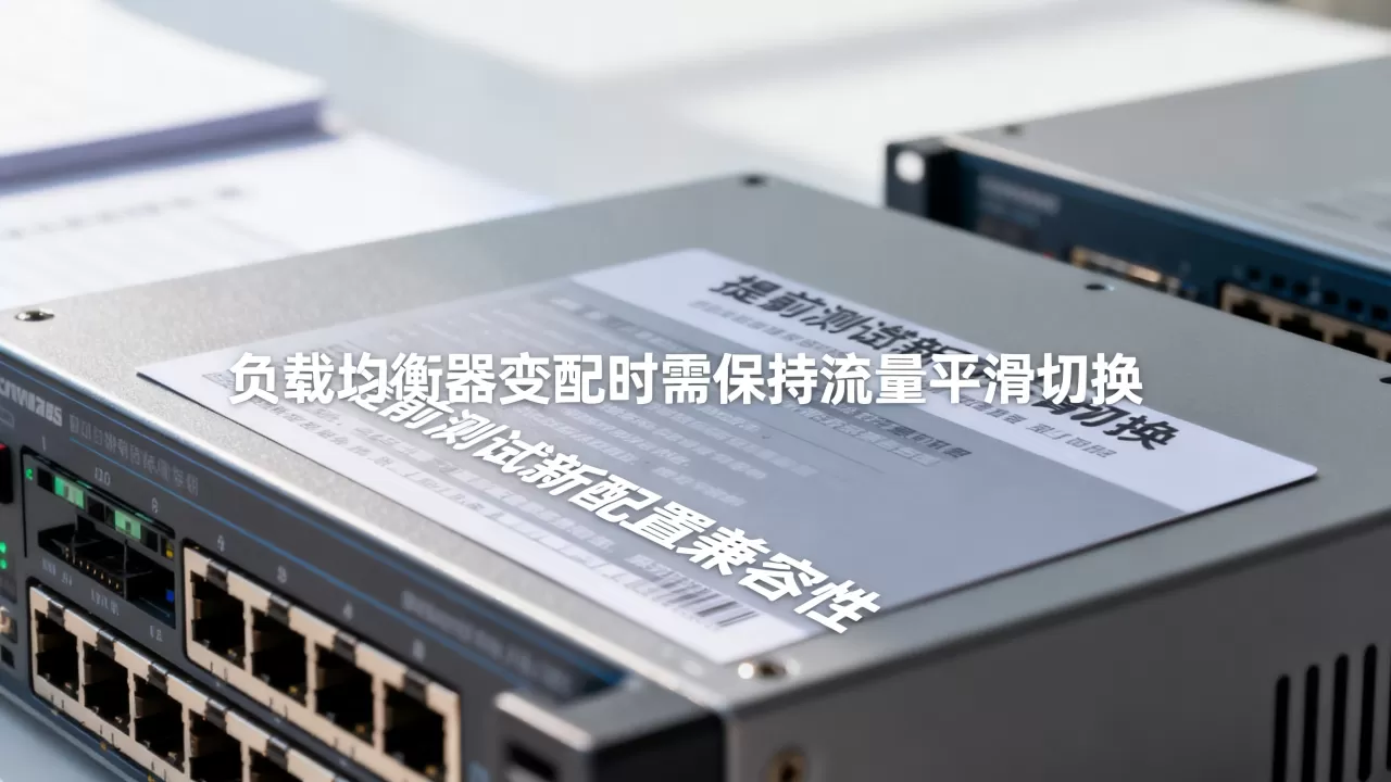 负载均衡变配注意事项有哪些，如何确保服务不中断？