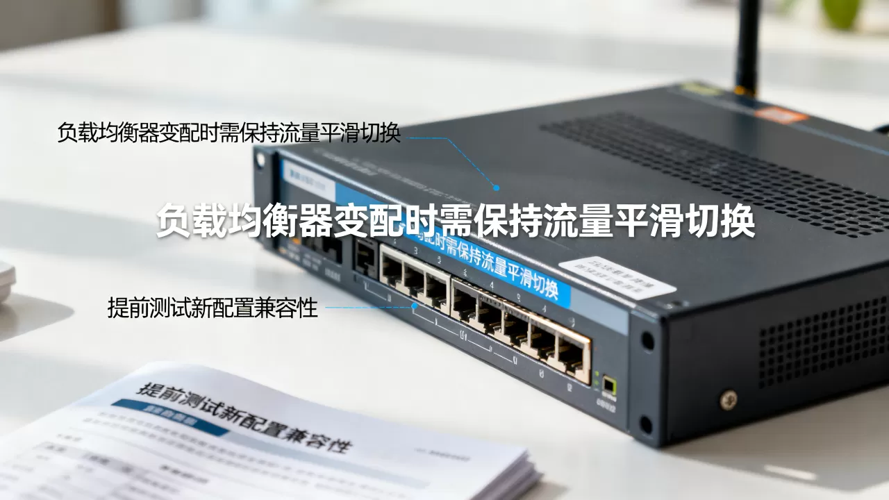 负载均衡变配注意事项有哪些，如何确保服务不中断？