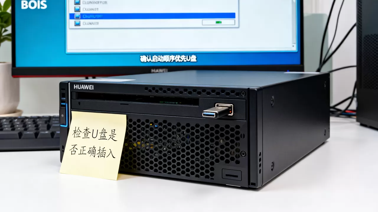 华为服务器bios安装设置u盘启动不了怎么办？，原因是什么？