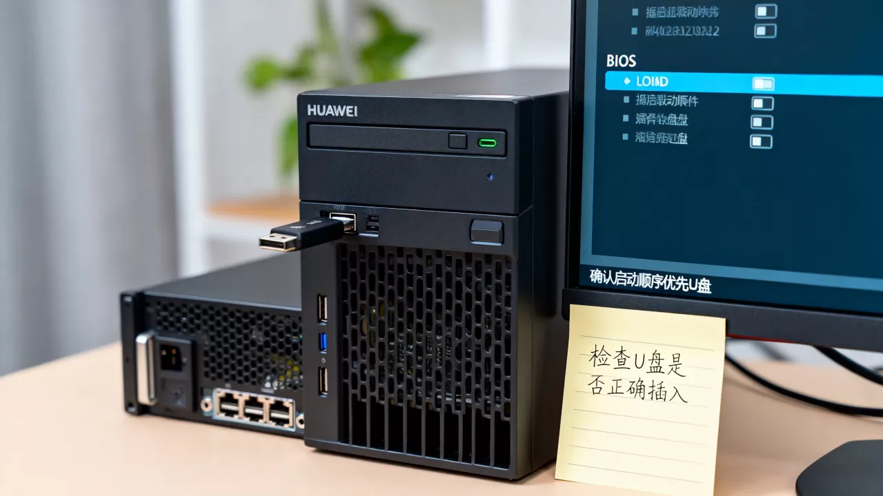 华为服务器bios安装设置u盘启动不了怎么办？，原因是什么？