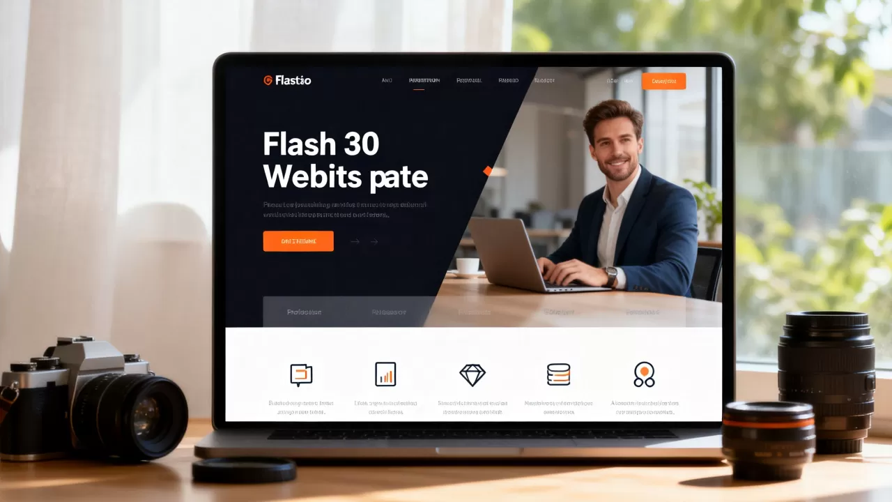 flash30网站模板