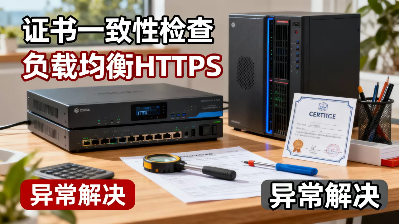 为什么负载均衡HTTPS类型证书一致性检查异常，如何解决
