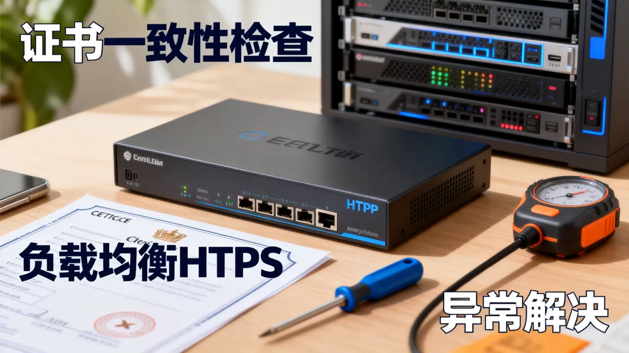 为什么负载均衡HTTPS类型证书一致性检查异常，如何解决