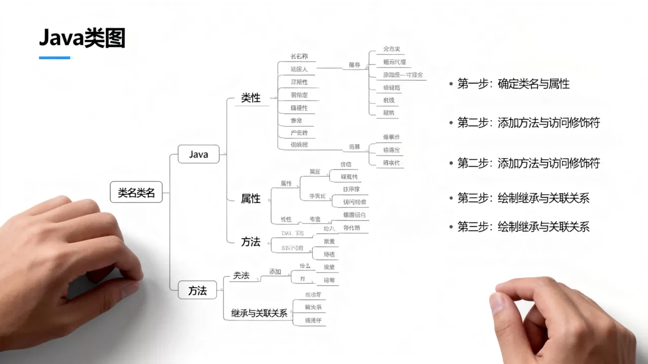 java中类图怎么画，类图怎么画详细步骤