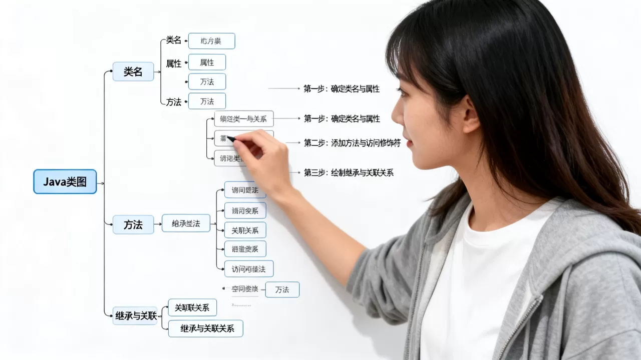 java中类图怎么画，类图怎么画详细步骤
