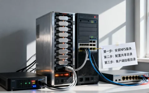NFS共享一个目录如何挂载到两台服务器？，挂载步骤是什么？