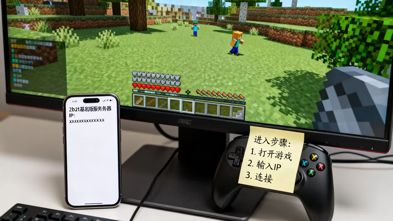 2b2t基岩版服务器最新IP地址是多少?,怎么进 2b2t基岩版服务器最新IP地址是多少?,怎么进