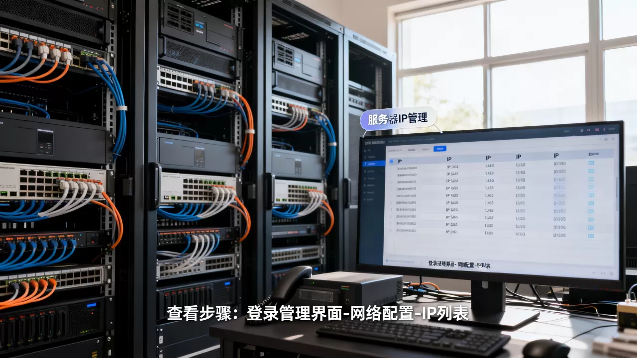 怎么看服务器里都有哪些IP地址,哪里可以查? 怎么看服务器里都有哪些IP地址,哪里可以查?