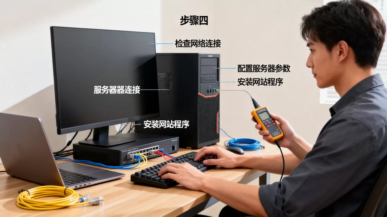 服务器搭建网站步骤四具体如何操作，详细步骤有哪些？