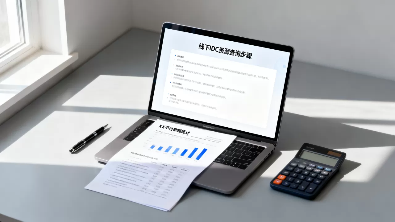 如何查询线下IDC资源数量？，哪个平台数据最全