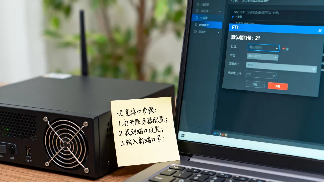 ftp服务器默认端口号是多少，怎么设置端口