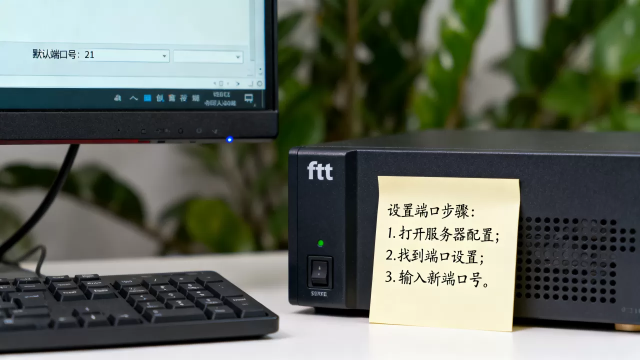 ftp服务器默认端口号是多少，怎么设置端口