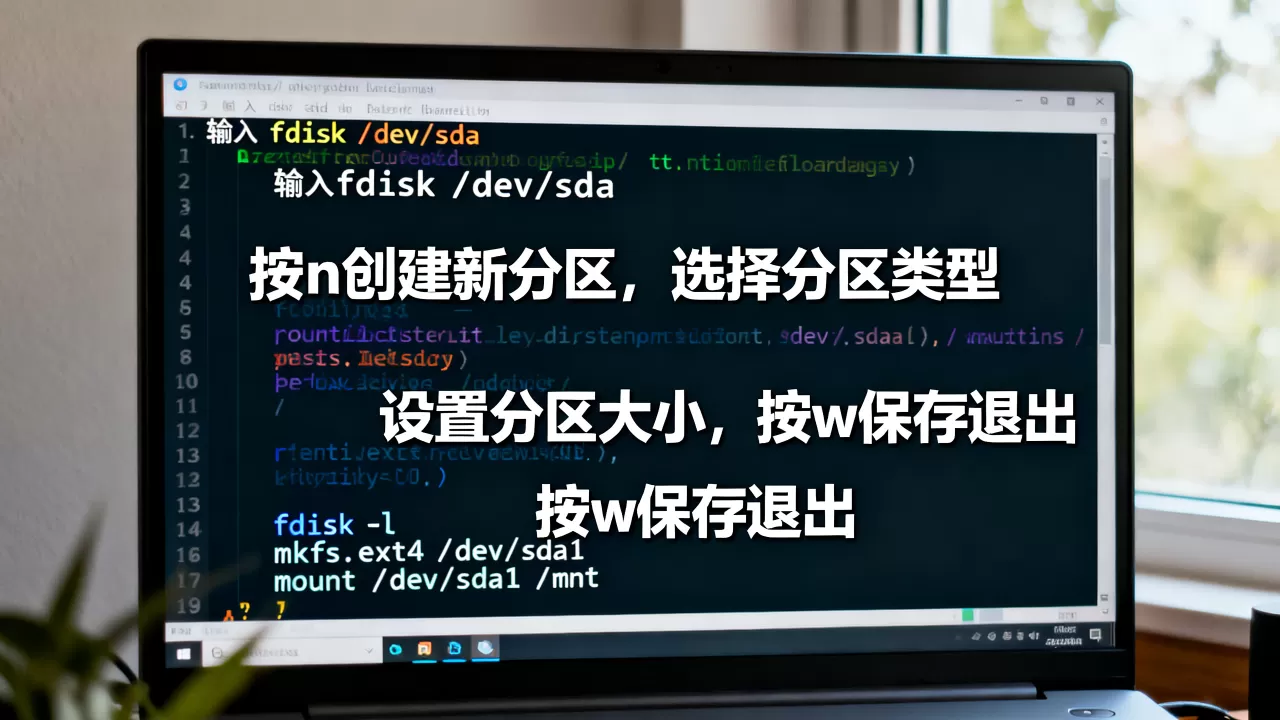 fdisk分区步骤怎么操作？，fdisk分区命令有哪些？