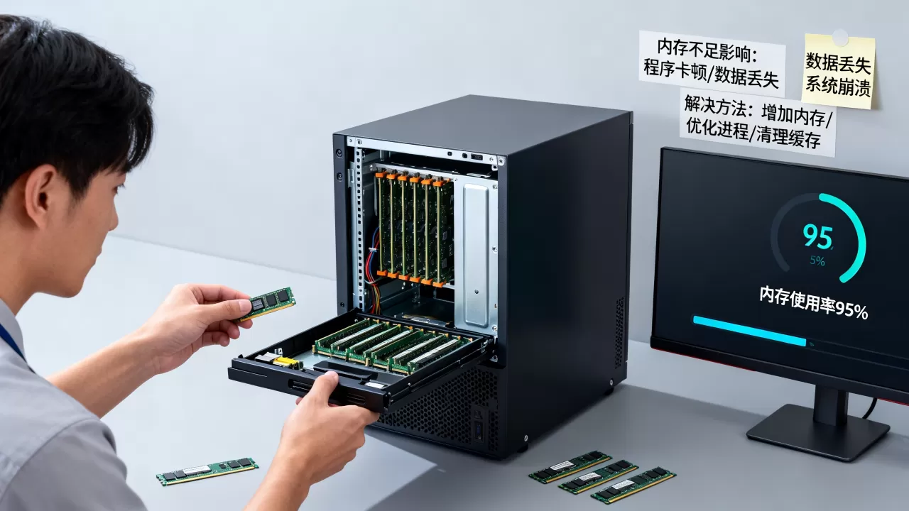 服务器内存不足会造成哪些影响,如何解决内存不足? 服务器内存不足会造成哪些影响,如何解决内存不足?