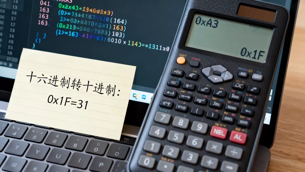符号十六进制到底是什么意思，怎么在编程中转换