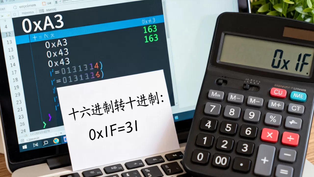 符号十六进制到底是什么意思，怎么在编程中转换