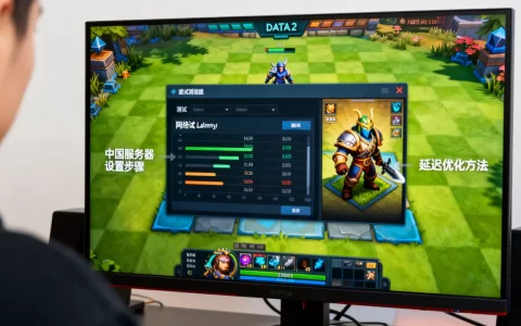 dota2自走棋怎么设置中国服务器，延迟高怎么解决