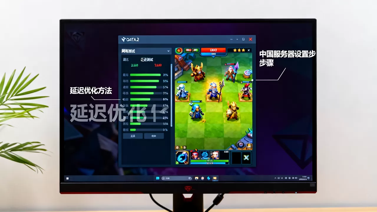 dota2自走棋怎么设置中国服务器，延迟高怎么解决