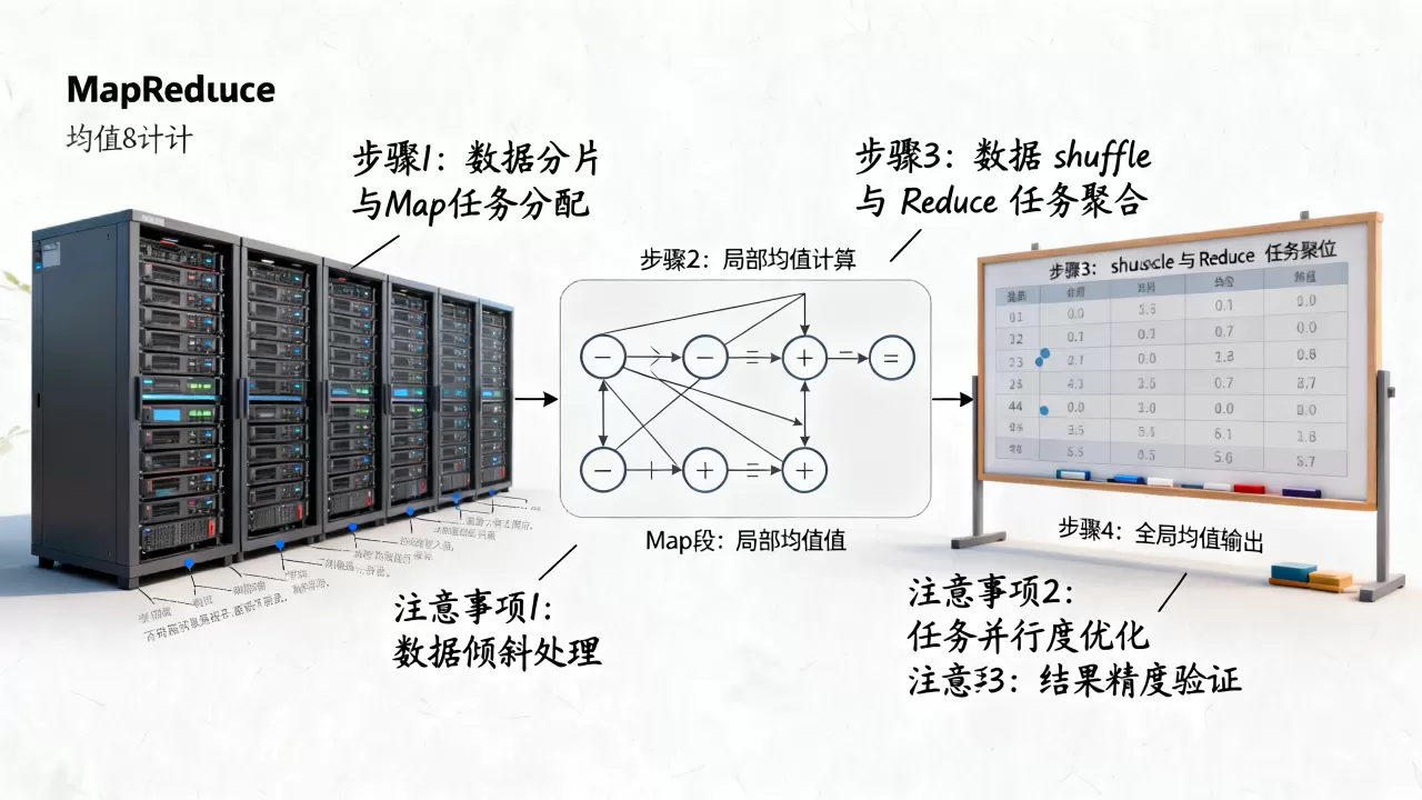MapReduce中均值计算的具体步骤是什么,有哪些常见注意事项? MapReduce中均值计算的具体步骤是什么,有哪些常见注意事项?