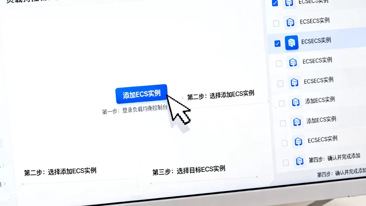 负载均衡如何添加ECS,操作步骤有哪些? 负载均衡如何添加ECS,操作步骤有哪些?