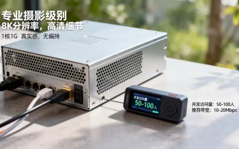 1核1G服务器能同时支持多少人访问，带宽怎么选？