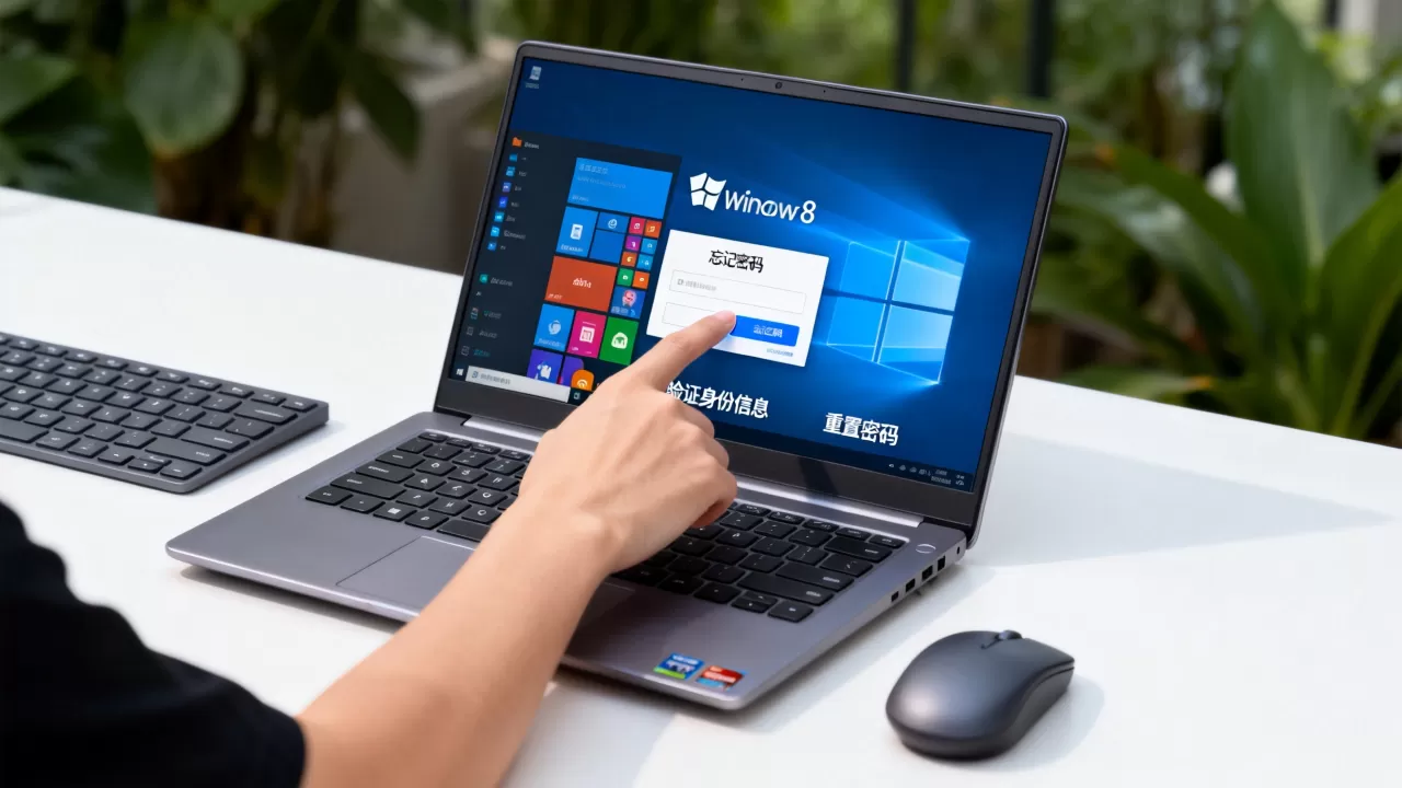 win8系统登录服务器账号密码忘了怎么办？，怎么找回密码？