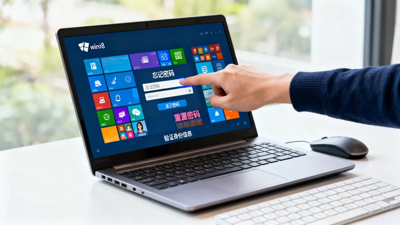 win8系统登录服务器账号密码忘了怎么办？，怎么找回密码？
