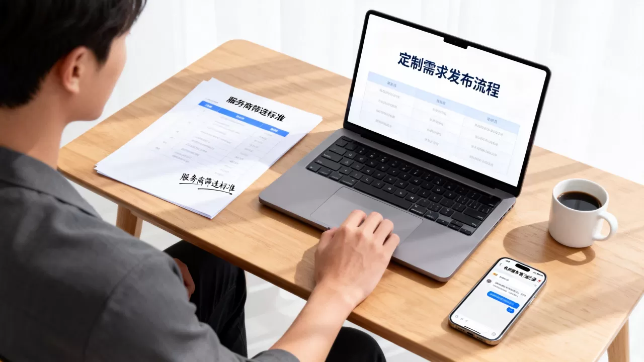 如何发布定制需求并吸引优质服务商？,有哪些注意事项