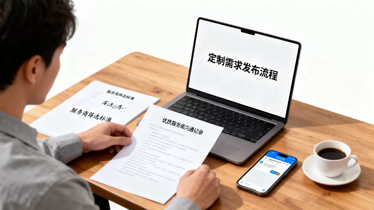 如何发布定制需求并吸引优质服务商？,有哪些注意事项