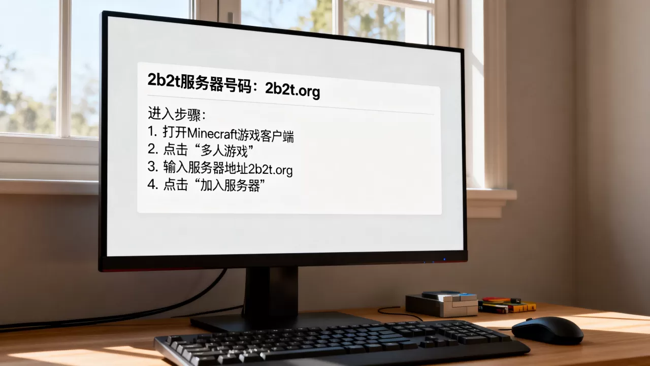 电脑版2b2t服务器号码到底是多少？，2b2t怎么进？